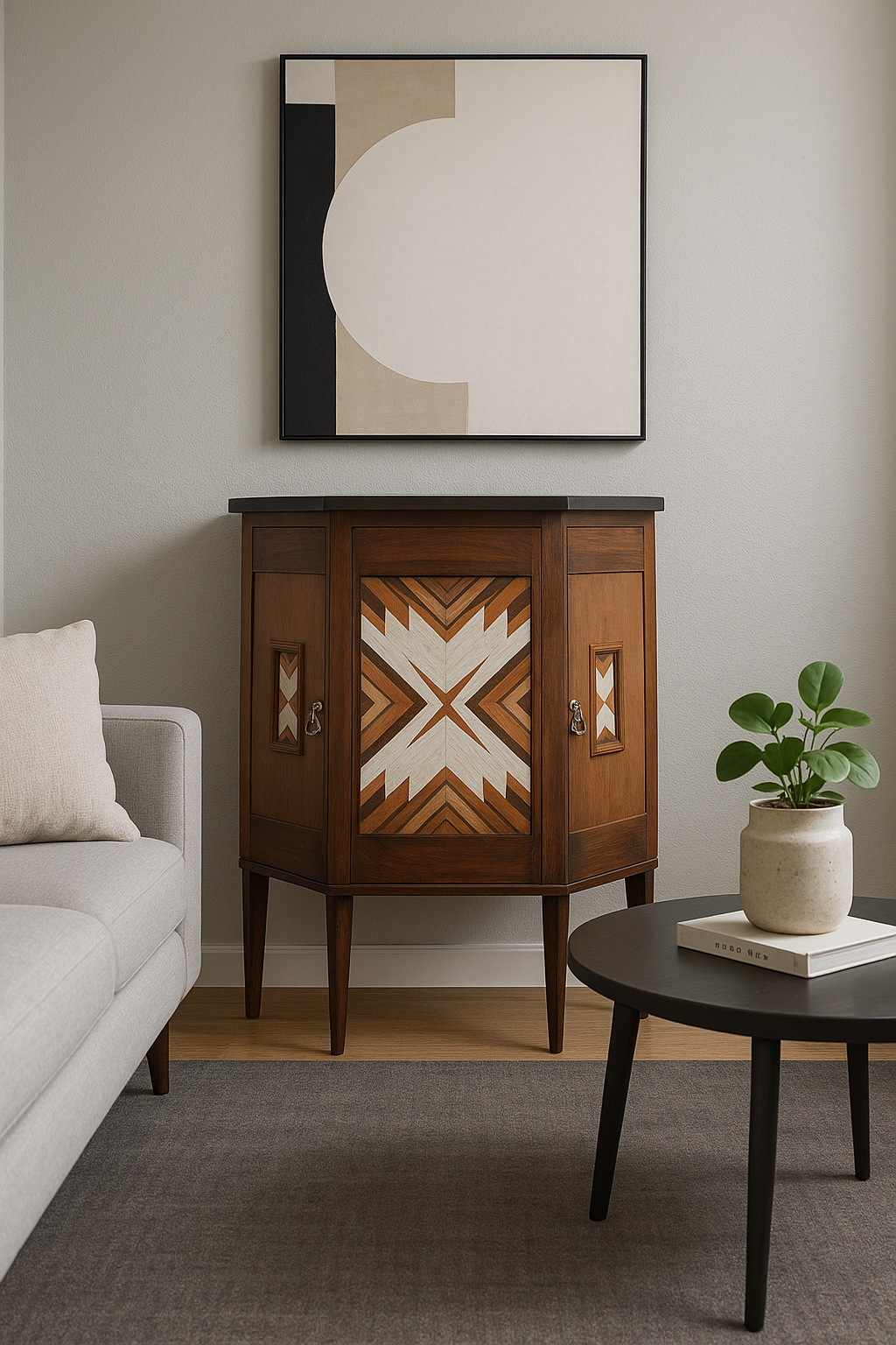 Komoda Drvena zagonetka